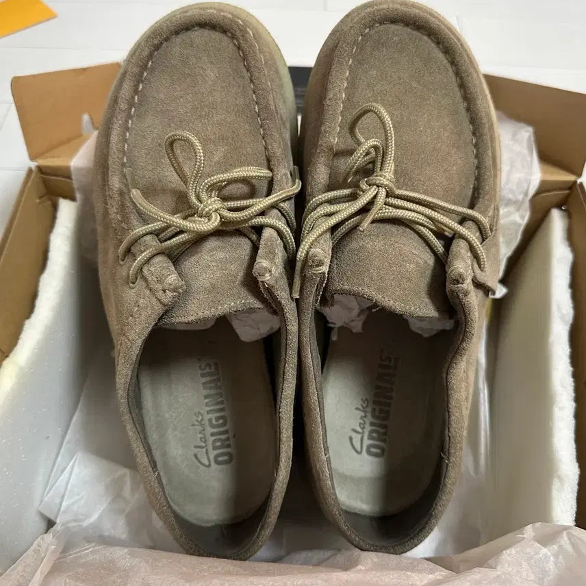 [BUNJANG] Clarks Originals Meare Walla Smoke Grey Suede / 클락스 오리지날스 미어 왈라 Meare Walla