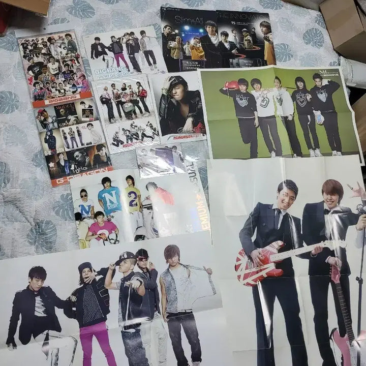 [BUNJANG] BIGBANG Rare Poster &amp; Note Bundle Set / 빅뱅 희귀 포스터및 노트 굿즈 일괄