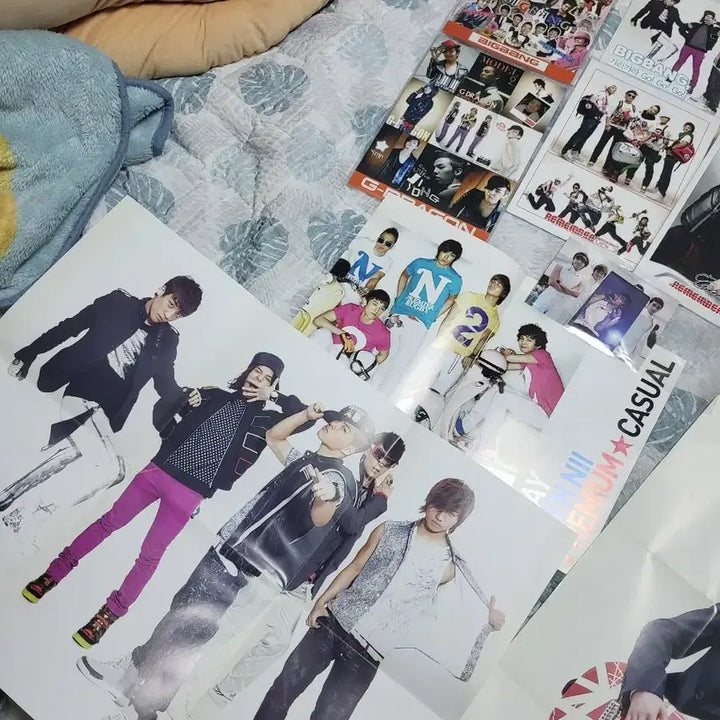 [BUNJANG] BIGBANG Rare Poster &amp; Note Bundle Set / 빅뱅 희귀 포스터및 노트 굿즈 일괄