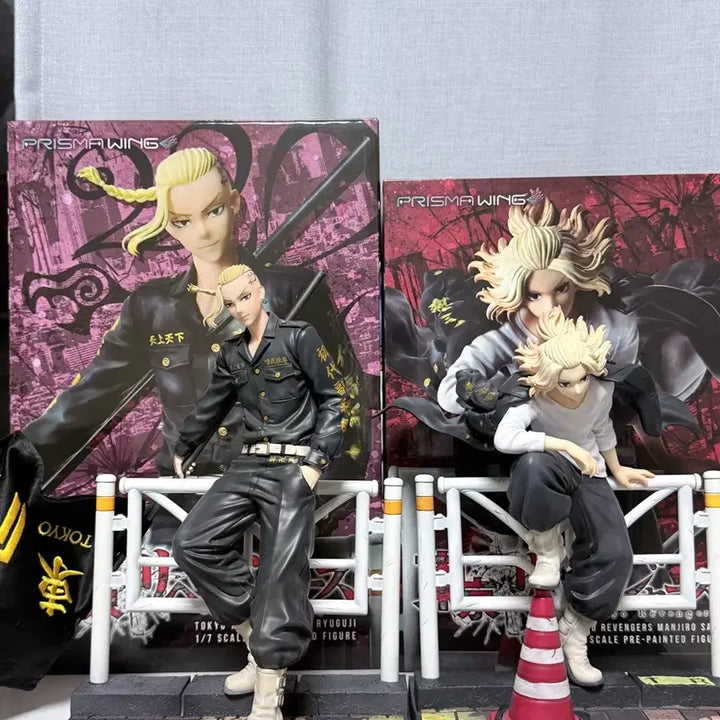 [BUNJANG] Tokyo Revengers Prisma Wing Scale Figures Mikey &amp; Draken Bundle Set / 5/18까지만)도쿄리벤져스 프리즈마윙 스케일 피규어 마이키 드라켄 일괄