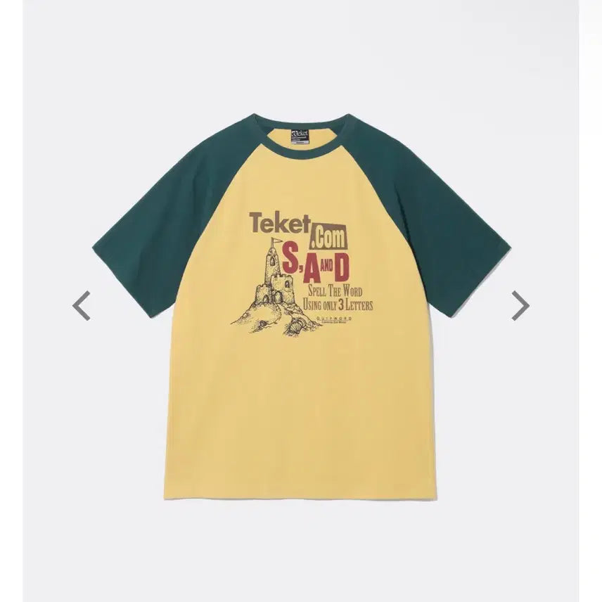 [BUNJANG] Tekket Raglan Short Sleeve T-Shirt Size M / 새제품 테켓 나그랑 반팔티 m사이즈