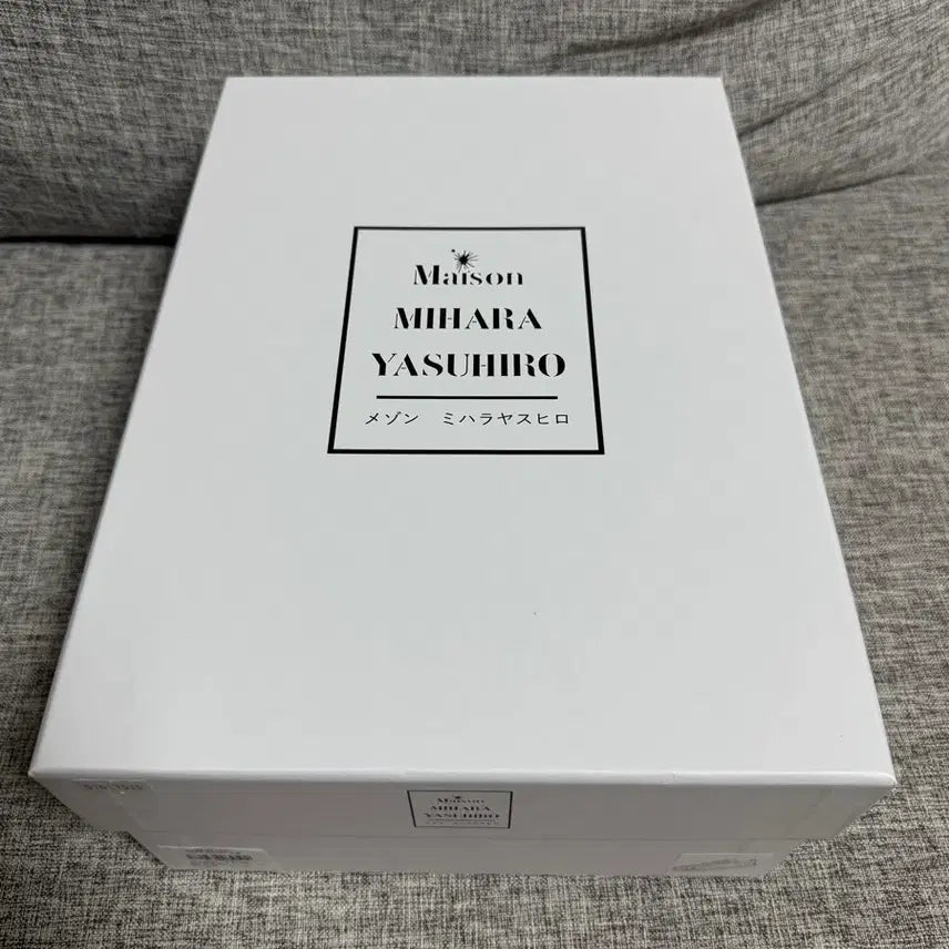 [BUNJANG] Maison Mihara Yasuhiro Blakey Velcro Black Sneakers / 메종 미하라 야스히로 블레이키 벨크로 블랙 스니커즈 40 박스 쇼핑백 포