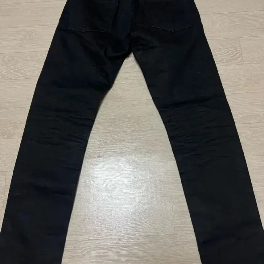 [BUNJANG] RRL Black on Black Slim Fit Denim Pants / [30x30] 더블알엘 RRL 블랙 온 블랙 슬림핏 데님 팬츠