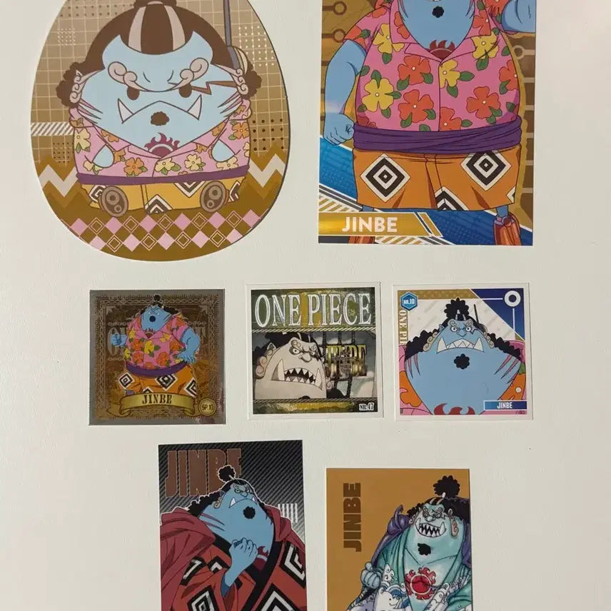 [BUNJANG] One Piece Jinbe Card and Paper Goods Set / 원피스 징베 카드 및 지류 세트 사진 2장 모두 확인