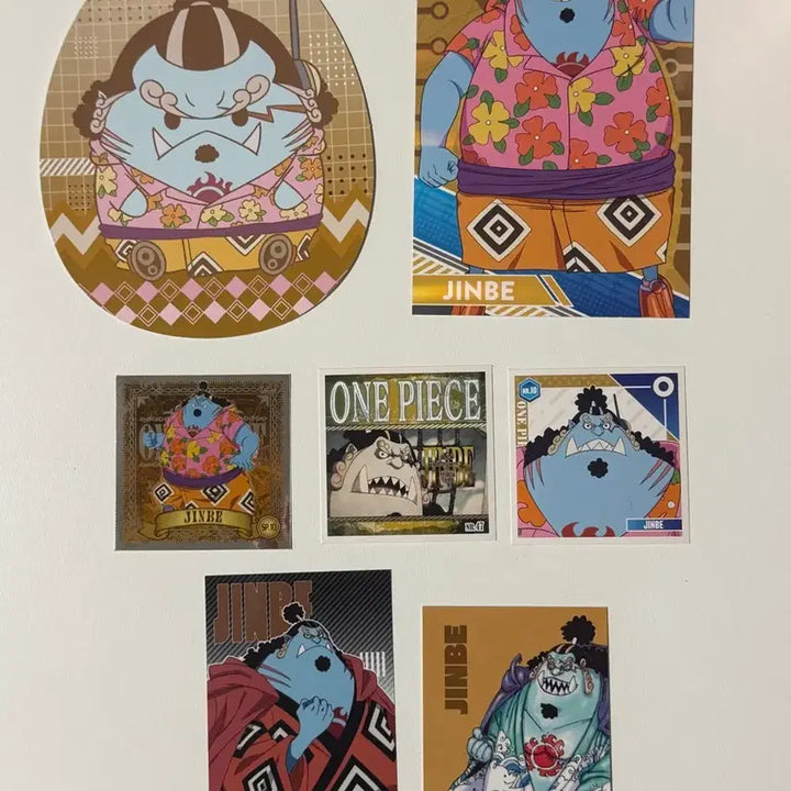 [BUNJANG] One Piece Jinbe Card and Paper Goods Set / 원피스 징베 카드 및 지류 세트 사진 2장 모두 확인