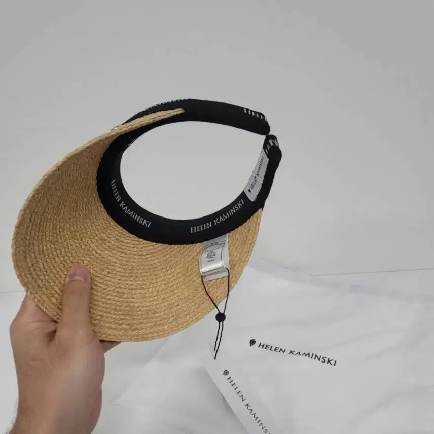 [BUNJANG] Helen Kaminski Bianca Sun Hat Black / [새상품] 헬렌카민스키 비앙카 블랙 선캡