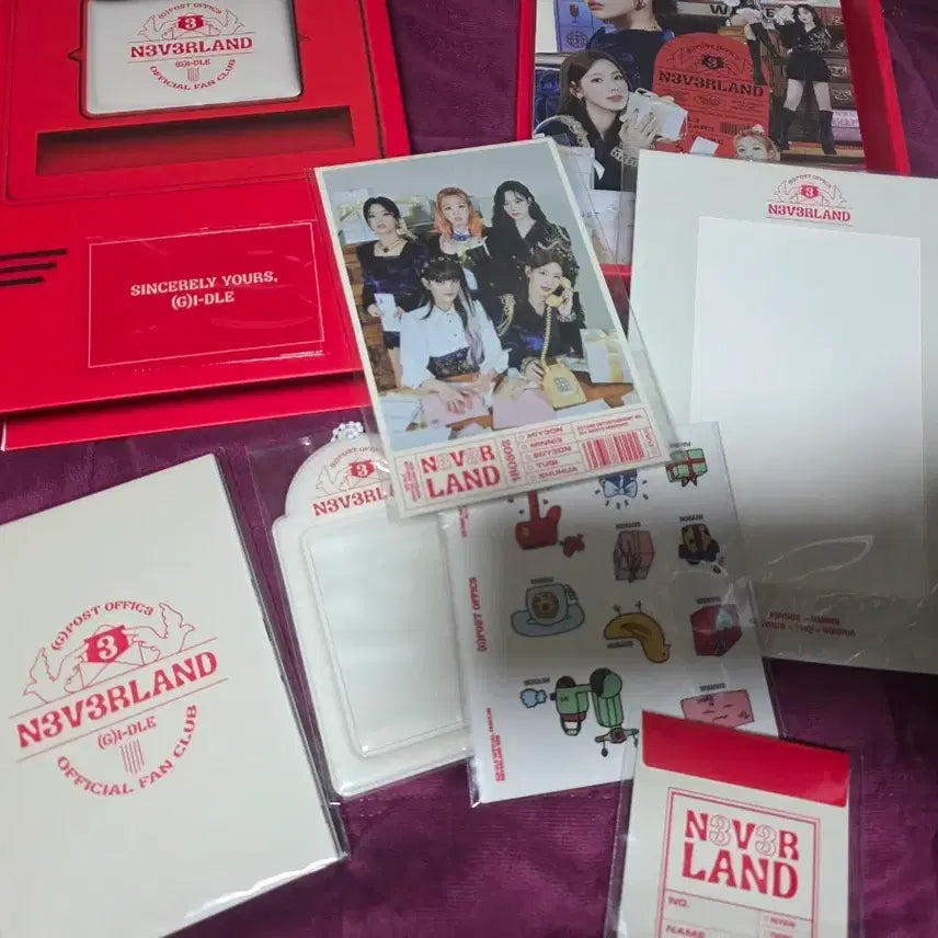 [BUNJANG] G)I-DLE Neverland Season 3 Kit (Excluding Photocards) / 아이들 네버랜드 3기키트 포카제외