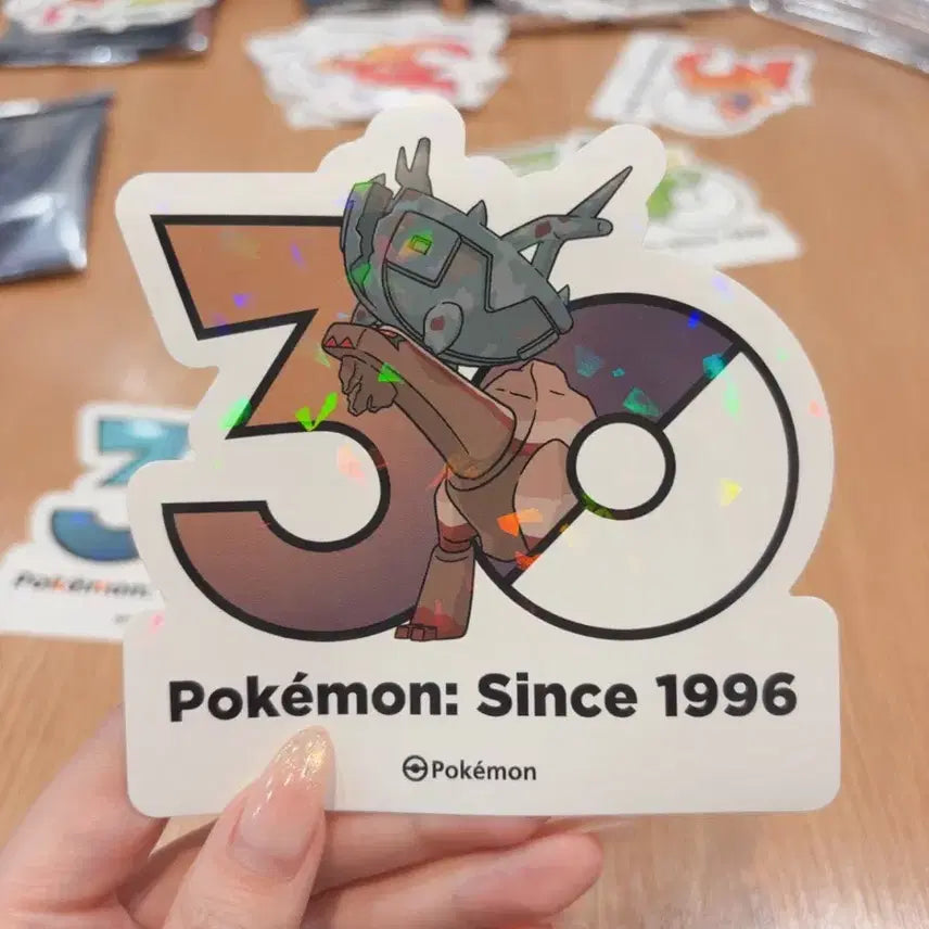 [BUNJANG] Paozen Dingru Set Pokémon 30th Anniversary Sticker / 총지엔 파오젠 딩루 세트 포켓몬 30주년 기념 스티커