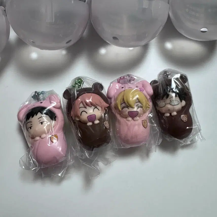 [BUNJANG] Ouran High School Host Club Sleeping Hoody Gacha Bundle Set (Sealed) / 미개봉) 오란고교 사교클럽 호스트부 포대기 가챠 일괄