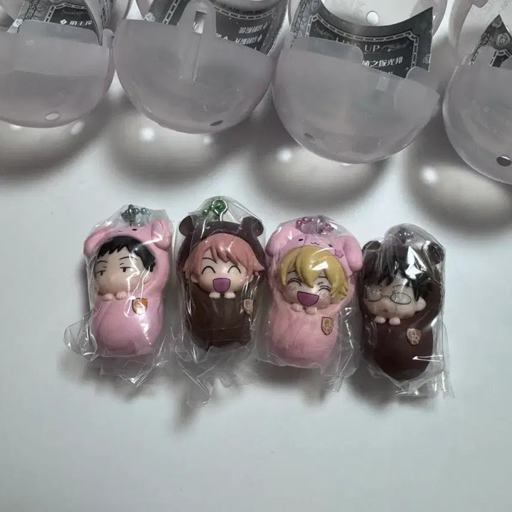 [BUNJANG] Ouran High School Host Club Sleeping Hoody Gacha Bundle Set (Sealed) / 미개봉) 오란고교 사교클럽 호스트부 포대기 가챠 일괄