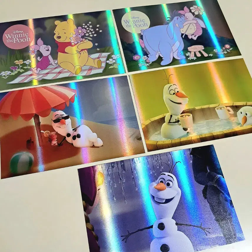[BUNJANG] Disney 10x10 Hologram Postcard Set (19 Types) / 디즈니 텐바이텐 홀로그램 엽서 19종
