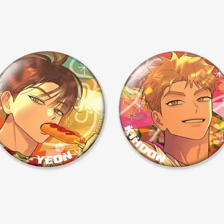 [BUNJANG] Hongsil Quest Drive Can Badge Set (Sealed) / 미개봉) 홍실퀘스트 드라이브 캔뱃지 세트