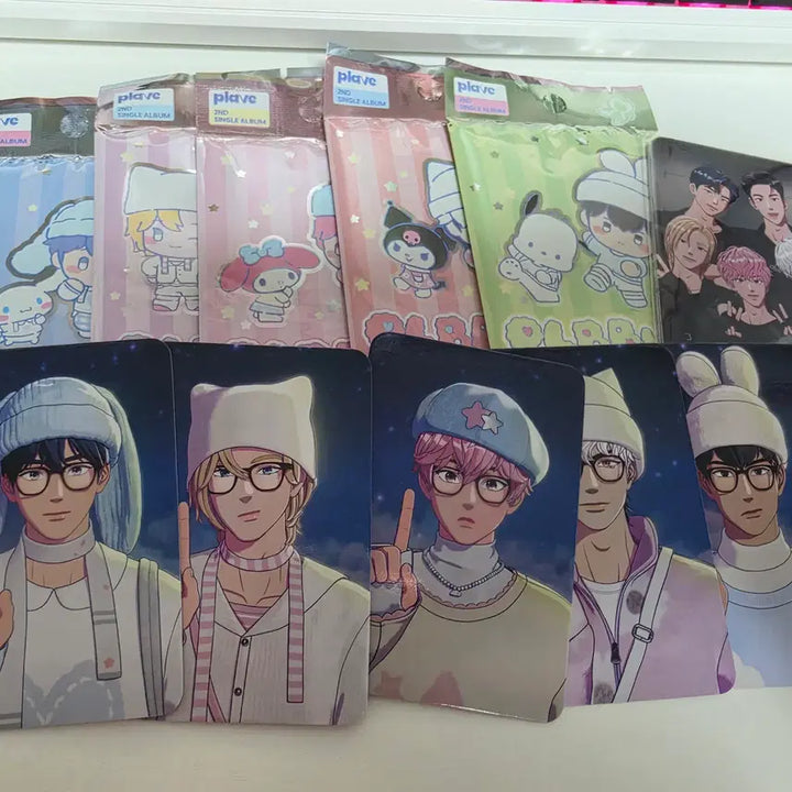 [BUNJANG] PLAVE PLBB HUFS FAN POB Photocard Bundle Set / 플레이브 플뿌 후즈팬 미공포 앨포 일괄판매