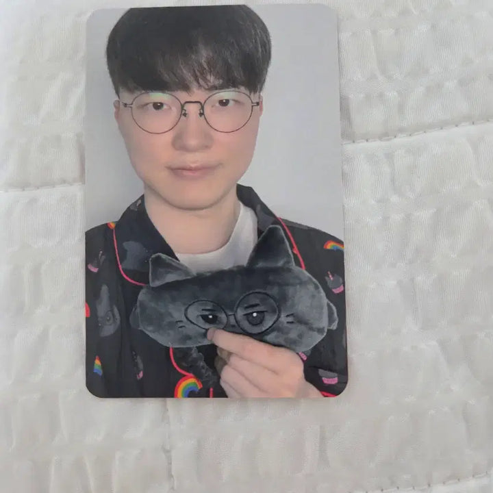[BUNJANG] T1 Faker Pajamas Photocard / 페이커 티원 잠옷 포토카드