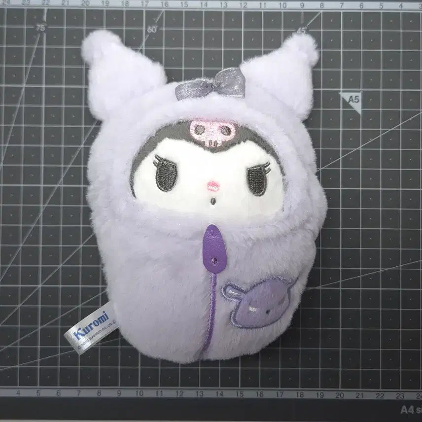 [BUNJANG] Sanrio Kuromi Sleeping Bag Mini Plush / [산리오] 침낭 미니 쿠로미 인형