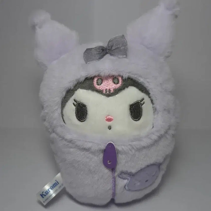 [BUNJANG] Sanrio Kuromi Sleeping Bag Mini Plush / [산리오] 침낭 미니 쿠로미 인형