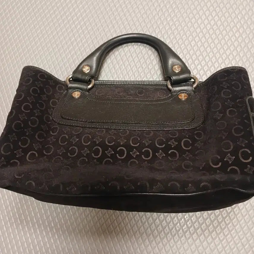 [BUNJANG] Celine Triomphe Canvas Tote Bag Black / 셀린느 트리오페 캔버스 토트백 블랙