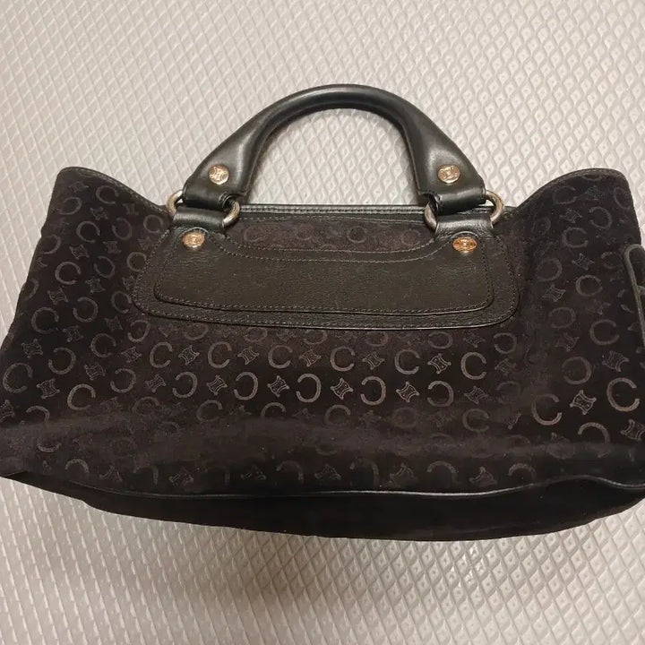 [BUNJANG] Celine Triomphe Canvas Tote Bag Black / 셀린느 트리오페 캔버스 토트백 블랙