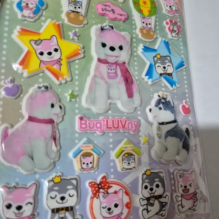 [BUNJANG] Brownie Stickers (4 pcs) / 고전 브라우니 스티커