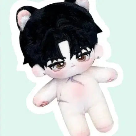 [BUNJANG] K-pop Demon Hunters Jinwoo 20cm Cotton Doll / 케데헌 진우 속성 솜인형 따리진우 원가이하 양도 케이팝데몬헌터스