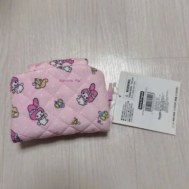 [BUNJANG] Sanrio My Melody Quilted Wallet / 산리오 모두의 퀼트 마이멜로디 지갑