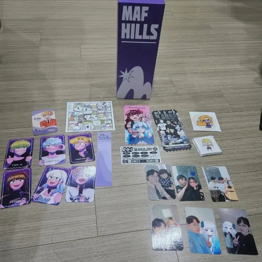 [BUNJANG] MAAPSDONG Merchandise Bundle (Lightstick, Clothing, Photocard, etc.) - Individual Sales Possible / 맢동산 굿즈 일괄 판매(응원봉, 옷, 포카 등) 개별판매 가능