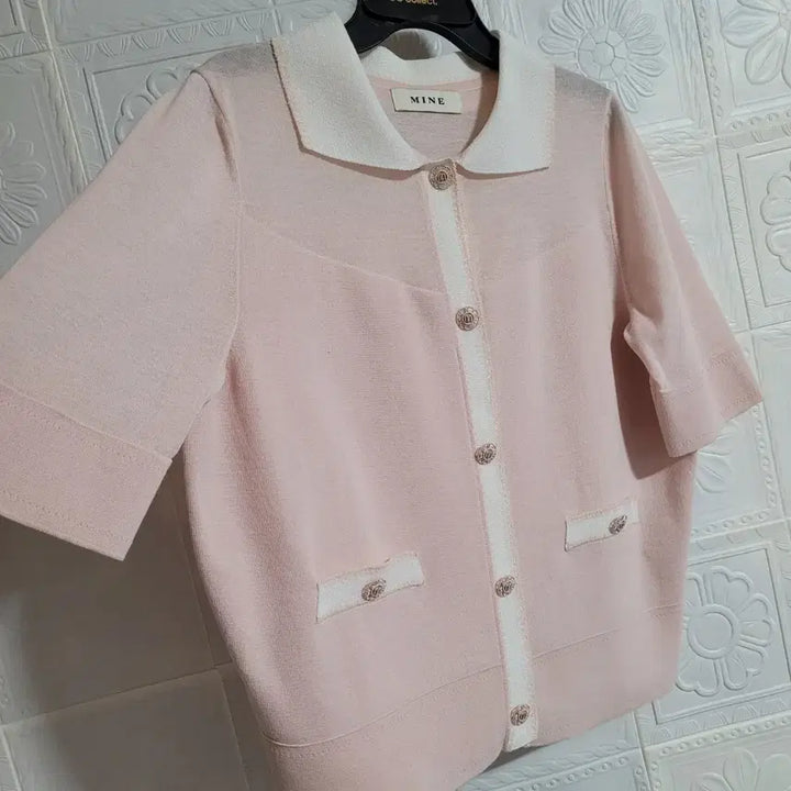 [BUNJANG] Mine Color Line Knit Cardigan / 마인 컬러라인 니트 가디건