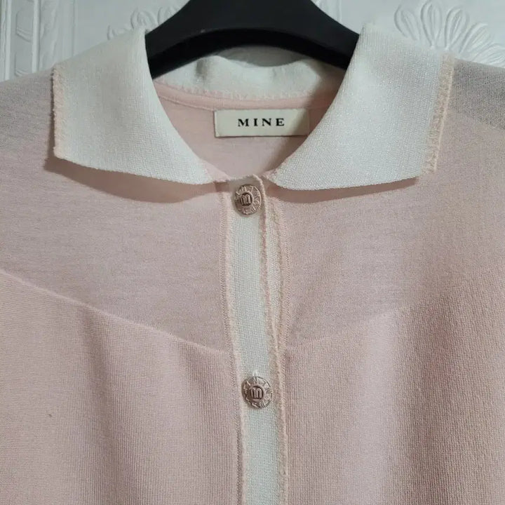 [BUNJANG] Mine Color Line Knit Cardigan / 마인 컬러라인 니트 가디건
