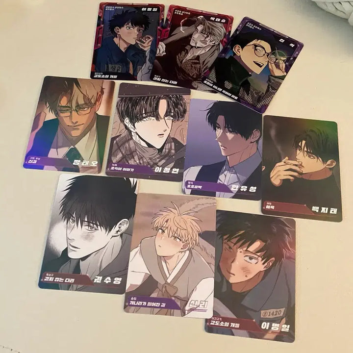 [BUNJANG] Resin Trading Card Bundle Set / 레진 트레이딩 카드 일괄 양도