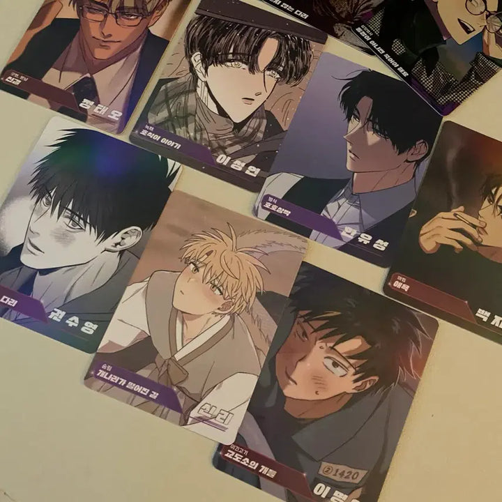 [BUNJANG] Resin Trading Card Bundle Set / 레진 트레이딩 카드 일괄 양도