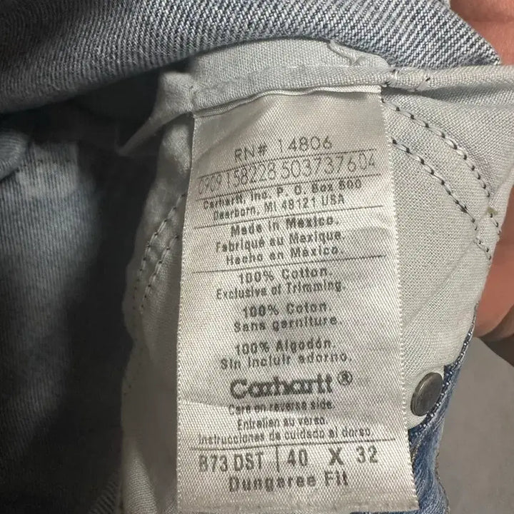 [BUNJANG] Carhartt Double Knee Carpenter Pants (40x32) / (40)B73 DST 칼하트 더블니 카펜터팬츠 팝니다