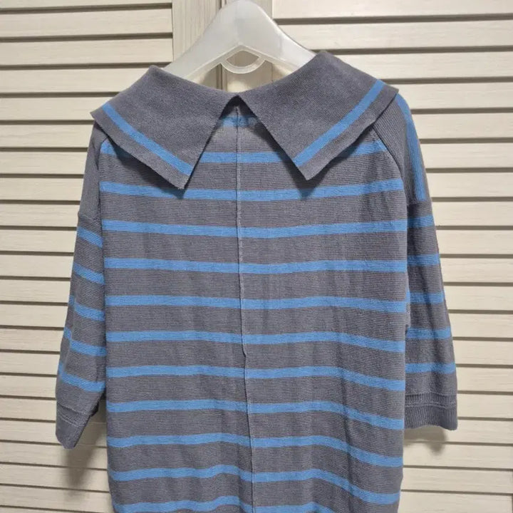 [BUNJANG] Lapial de Stockholme Striped Knit Sailor Collar Top / Lapial de Stockholme 스트라이프 니트