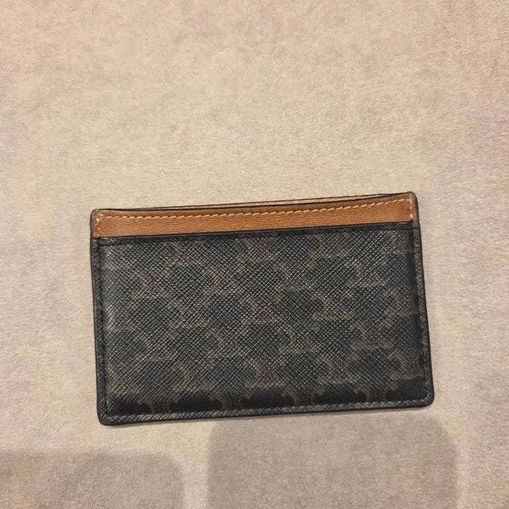 [BUNJANG] Celine Trio Triomphe Canvas Card Holder / [정품] 셀린느 트리오페 캔버스 카드 홀더 단품