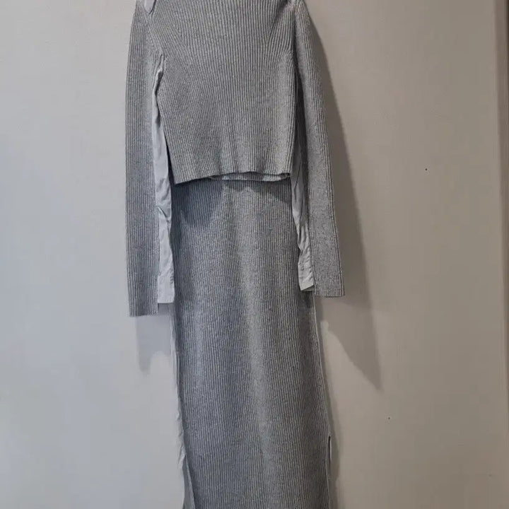[BUNJANG] Max Mara Sportmax Knit Layered Dress Set / 막스마라 스포트막스 니트 레이어드 원피스 세트