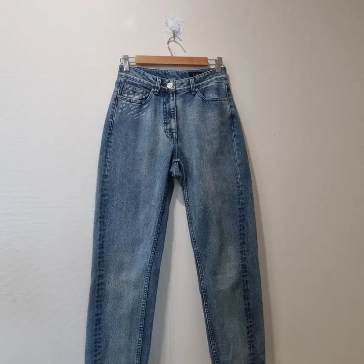[BUNJANG] Time (Time) Postmodern Line Light Wash Denim Pants / 한섬 타임  연청 데님 팬츠