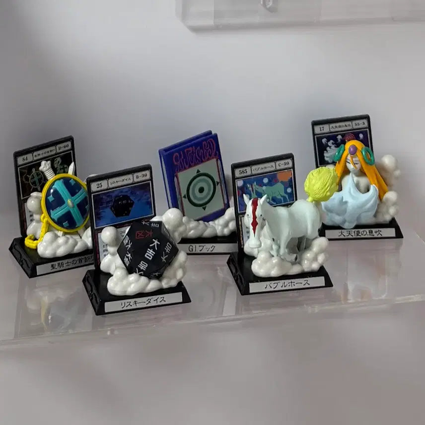 [BUNJANG] Hunter x Hunter Greed Island Arc Gashapon Set / 헌터x헌터 G.I.편 그리드아일랜드 가챠 가샤폰 5종 일괄