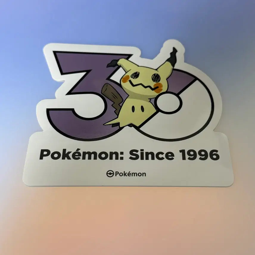 [BUNJANG] Pokemon 30th Anniversary Pop-Up Random Sticker Mimikyu / 포켓몬 30주년 팝업 랜덤 스티커 1165종_따라큐