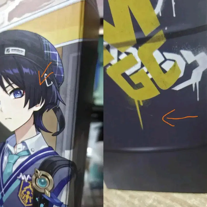 [BUNJANG] Genshin Impact Wanderer Desk Mat / 원신 방랑자 메가커피 장패드 (+메모지 덤