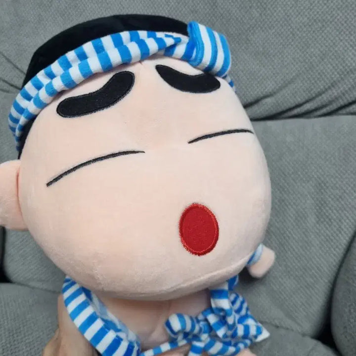 [BUNJANG] Crayon Shin-chan Onsen Robe Medium Plush / 온천 짱구 가운 입은  중형인형