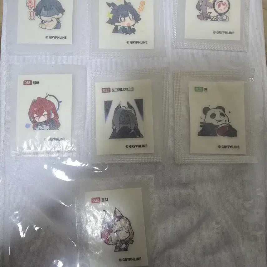 [BUNJANG] Endfield Sticker Collection / 교환) 엔드필드 띠부실