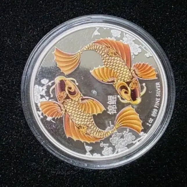 [BUNJANG] 2012 Niue 1 oz 99.9% Silver Feng Shui Carp Coin / 2012 니우에 1온스 999% 풍수 시리즈 잉어 실버