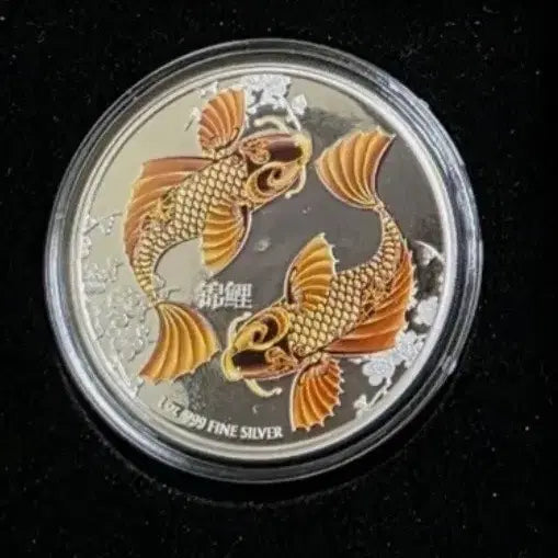 [BUNJANG] 2012 Niue 1 oz 99.9% Silver Feng Shui Carp Coin / 2012 니우에 1온스 999% 풍수 시리즈 잉어 실버