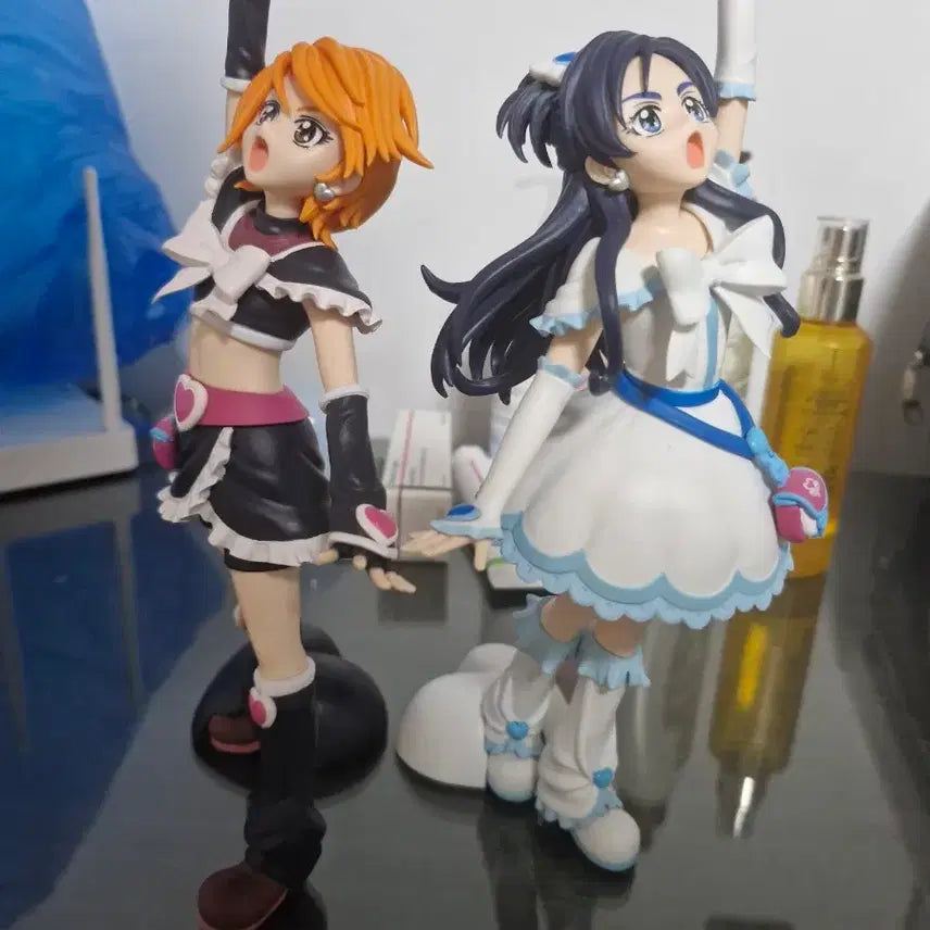 [BUNJANG] Pretty Cure Banpresto Black White Figure Set / 프리큐어 반프레스토 블랙, 화이트