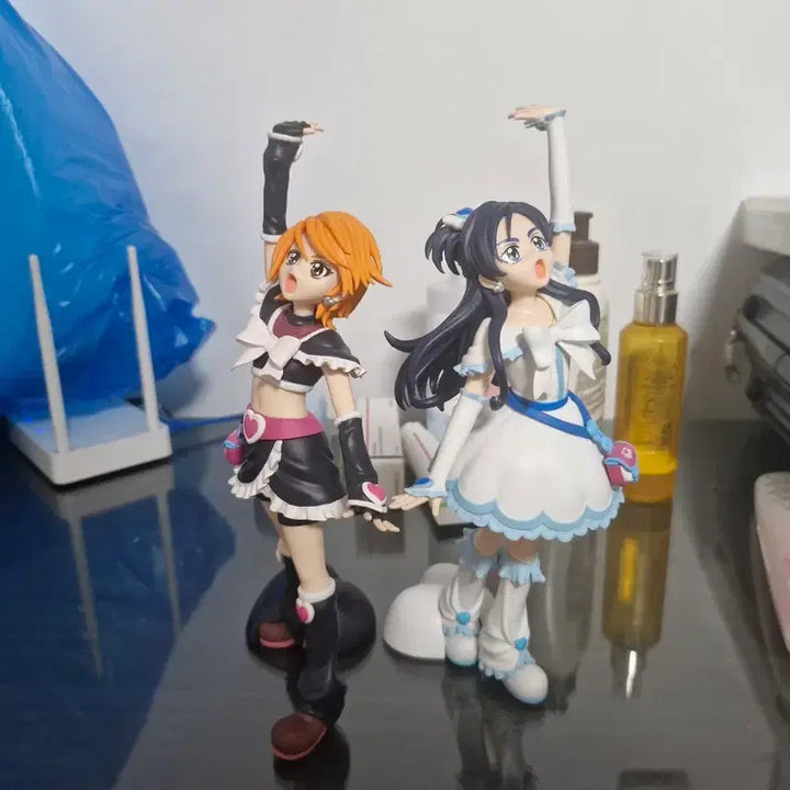 [BUNJANG] Pretty Cure Banpresto Black White Figure Set / 프리큐어 반프레스토 블랙, 화이트