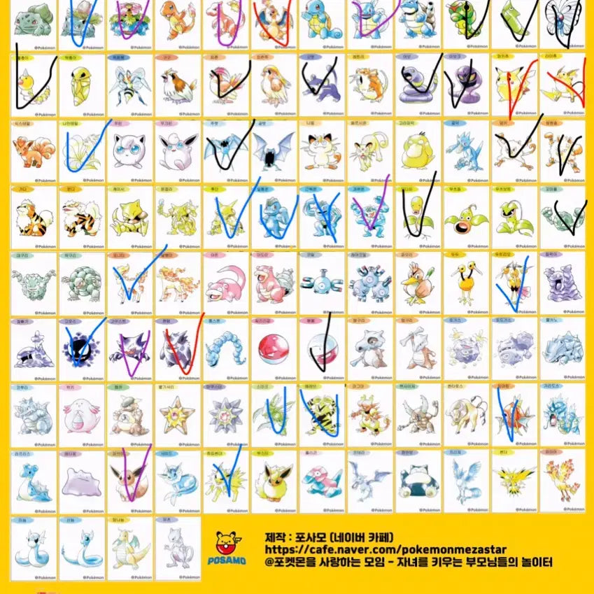 [BUNJANG] Pokemon 30th Anniversary Stickers / 포켓몬 아트워크 띠부씰 신상 팝니다