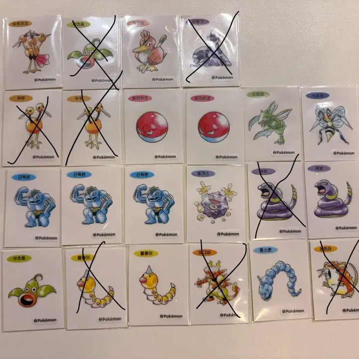 [BUNJANG] Pokemon 30th Anniversary Stickers / 포켓몬 띠부씰 30주년 아트웍띠부씰 판매