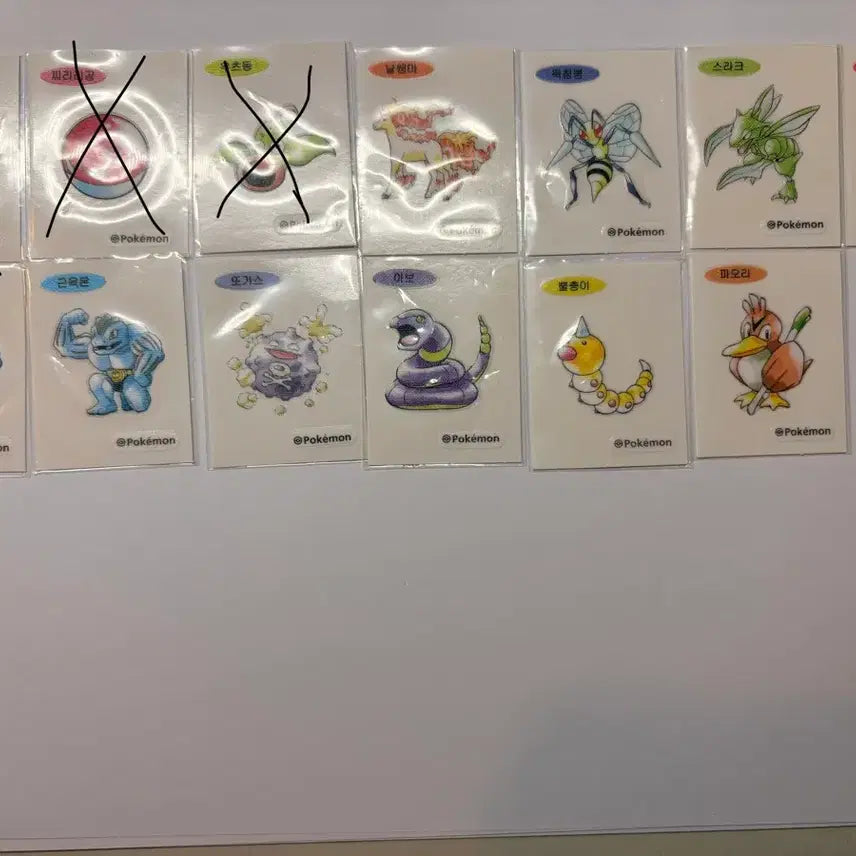 [BUNJANG] Pokemon 30th Anniversary Stickers / 포켓몬 띠부씰 30주년 아트웍띠부씰 판매