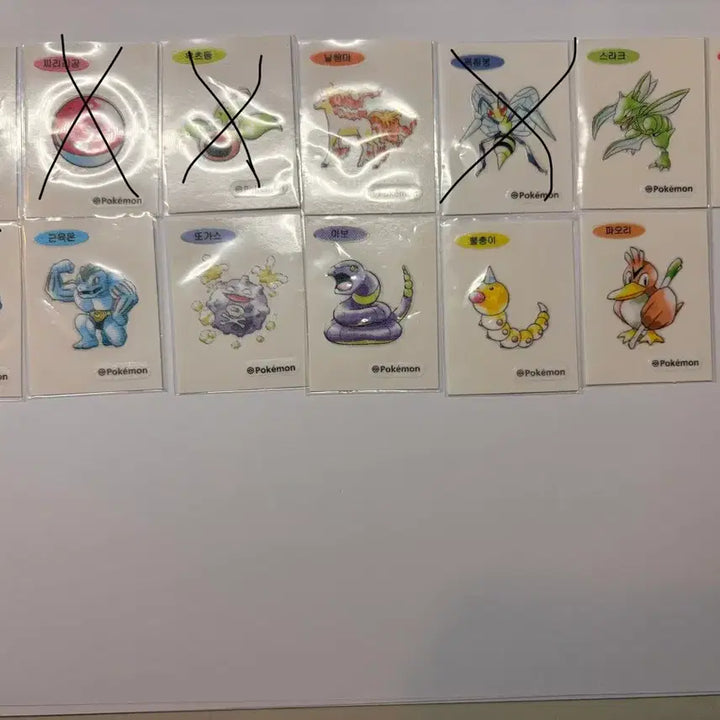 [BUNJANG] Pokemon 30th Anniversary Stickers / 포켓몬 띠부씰 30주년 아트웍띠부씰 판매