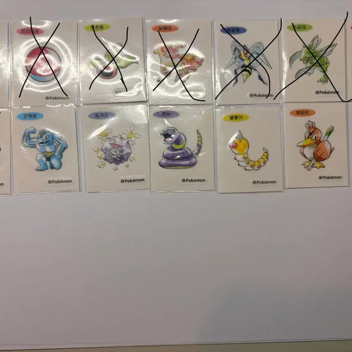 [BUNJANG] Pokemon 30th Anniversary Stickers / 포켓몬 띠부씰 30주년 아트웍띠부씰 판매