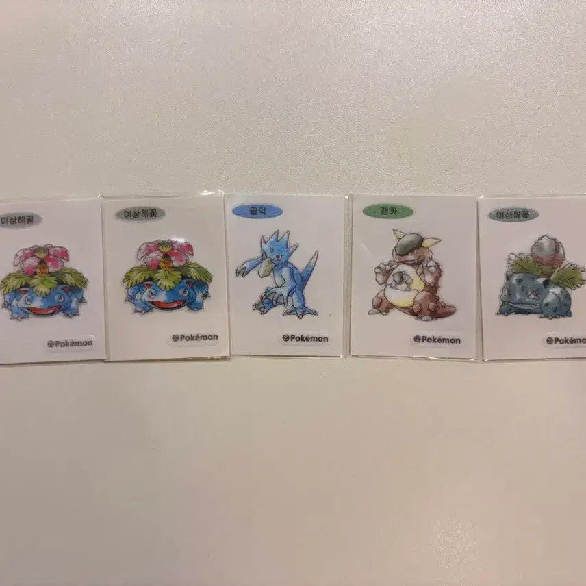 [BUNJANG] Pokemon 30th Anniversary Stickers / 포켓몬 띠부씰 30주년 아트웍띠부씰 판매